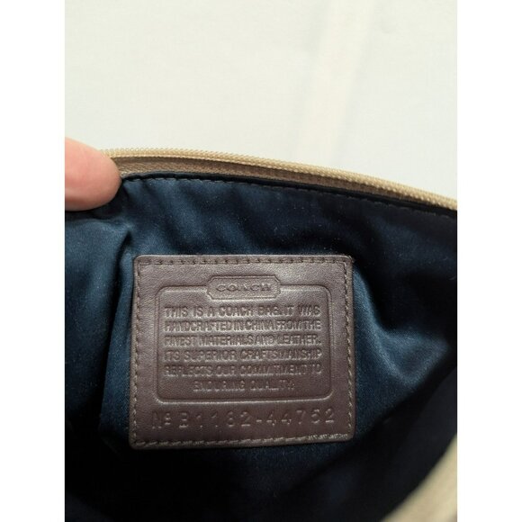 Coach Colette Signature Python Snakeskin Print Sateen Crossbody Bag 44752 - Picture 10 of 12